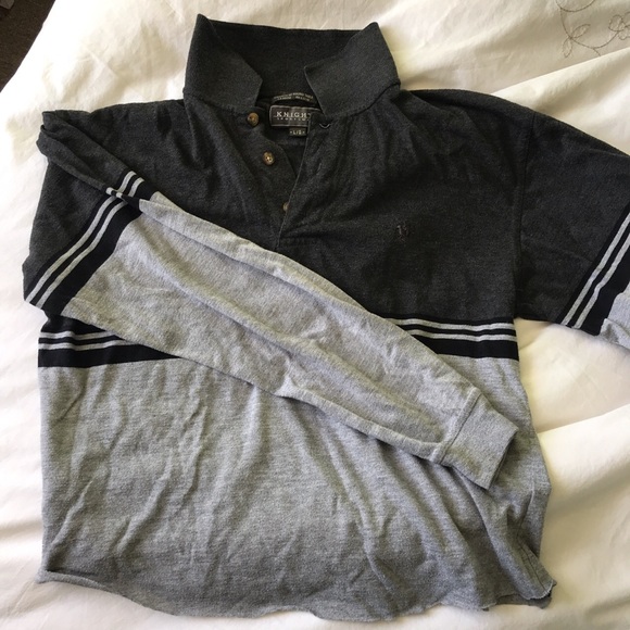 90s collar long sleeve - Picture 2 of 3